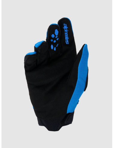 ALPINESTARS FULL BORE V2 BLACK/BLUE CROSS-COUNTRY MOTO GLOVES