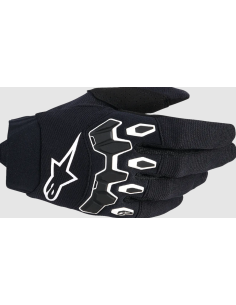ALPINESTARS FULL BORE V2 BLACK/WHITE CROSS-COUNTRY MOTO GLOVES