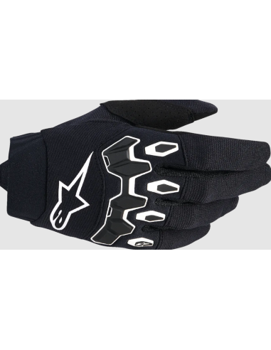 ALPINESTARS FULL BORE V2 BLACK/WHITE KROSINĖS MOTO PIRŠTINĖS