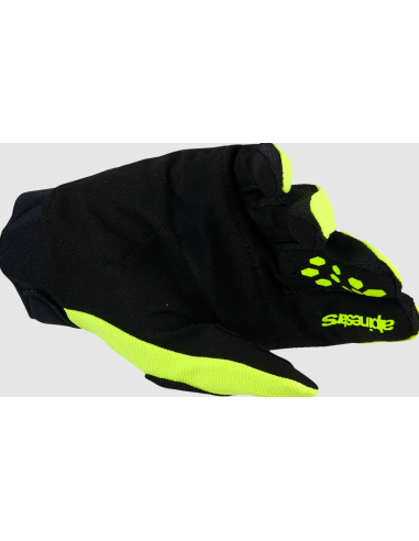 ALPINESTARS FULL BORE V2 BLACK/FLUORESCENT YELLOW KROSINĖS MOTO PIRŠTINĖS