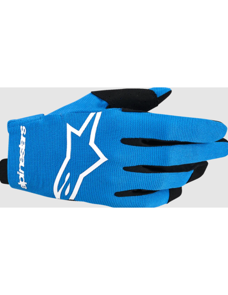 ALPINESTARS RADAR BLACK/WHITE/UCLA BLUE CROSS-COUNTRY MOTO GLOVES