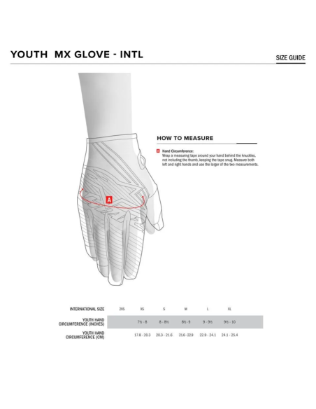ALPINESTARS CHILDREN'S THERMO BLACK CROSS-COUNTRY MOTO GLOVES