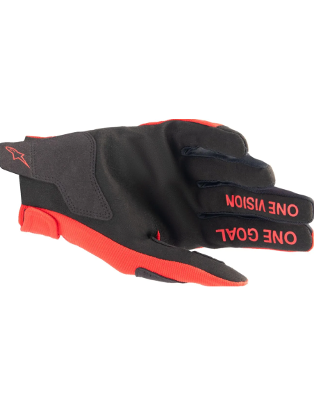 ALPINESTARS VAIKIŠKOS RADAR BLACK/RED KROSINĖS MOTO PIRŠTINĖS
