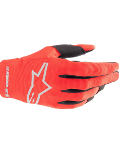 ALPINESTARS CHILDREN'S RADAR BLACK/RED CROSS-COUNTRY MOTO GLOVES