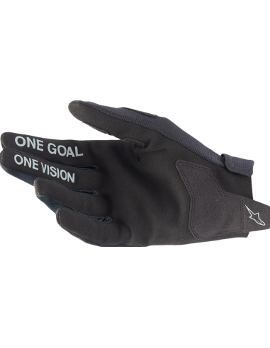 ALPINESTARS CHILDREN'S RADAR BLACK CROSS-COUNTRY MOTO GLOVES