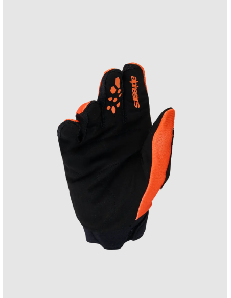ALPINESTARS CHILDREN'S FULL BORE V2 BLACK/ORANGE CROSS-COUNTRY MOTO GLOVES