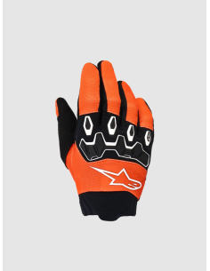 ALPINESTARS ДЕТСКИЕ МОТОПЕРЧАТКИ FULL BORE V2 BLACK/RED ДЛЯ КРОСС-КАНТРИ