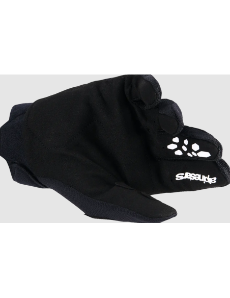 ALPINESTARS CHILDREN'S FULL BORE V2 BLACK/WHITE CROSS-COUNTRY MOTO GLOVES