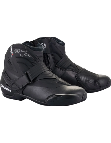 ALPINESTARS SMX1-R V2 BLACK MOTO SHOES