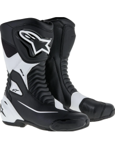 ALPINESTARS SMX-S BLACK/WHITE MOTO SHOES
