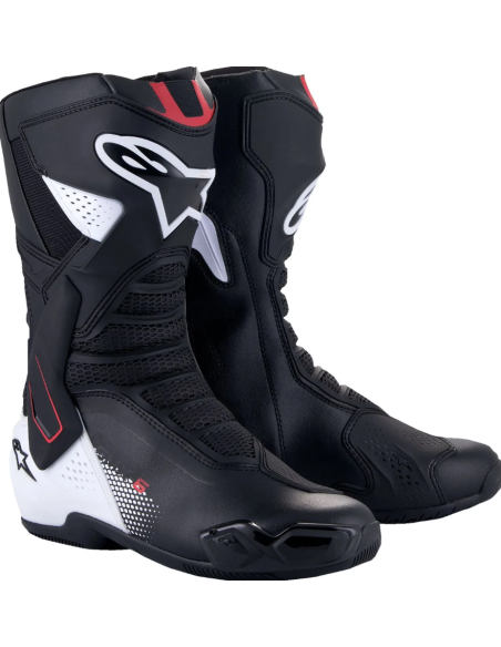 ALPINESTARS SMX-6 V3 BLACK/WHITE MOTO BATAI
