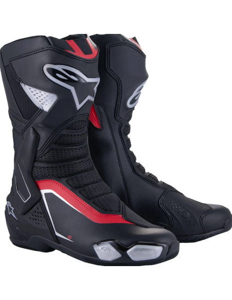 ALPINESTARS SMX-6 V3 BLACK/WHITE/RED MOTO BATAI