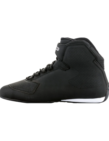 ALPINESTARS SECTOR BLACK/WHITE/RED MOTO BOOTS