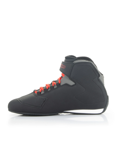 ALPINESTARS SECTOR BLACK/RED/DARK GREY MOTO SHOES