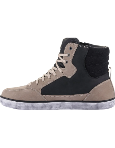 ALPINESTARS J-6 WATERPROOF BLACK/BROWN/WHITE MOTO BOOTS