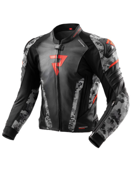 REBELHORN VELOCE CAMO GREEN ODIN MOTO STRIPE