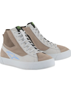ALPINESTARS WOMEN'S STELLA STATED PODIUM BROWN/WHITE MOTO SHOES