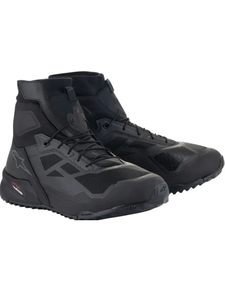 ALPINESTARS CR-1 BLACK/GRAY MOTO SHOES