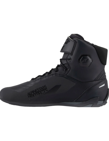 ALPINESTARS FASTER-4 BLACK MOTO SHOES