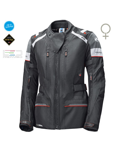 HELD TIVOLA ST GORE-TEX® BLACK/WHITE TEKSTILINĖ MOTERIŠKA MOTO STRIUKĖ