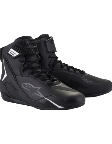 ALPINESTARS FASTER-4 BLACK MOTO SHOES