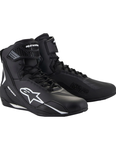 ALPINESTARS МОТООБУВЬ FASTER-4 ЧЕРНАЯ/БЕЛАЯ