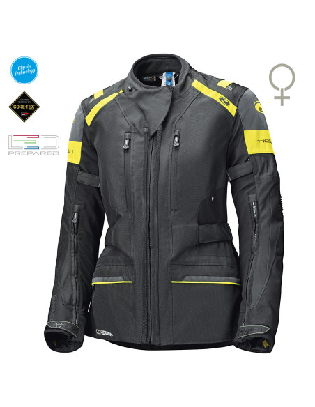 HELD TIVOLA ST GORE-TEX® YELLOW FLUO TEKSTILINĖ MOTERIŠKA MOTO STRIUKĖ