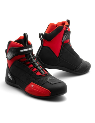 REBELHORN SWIFT RED MOTO SHOES