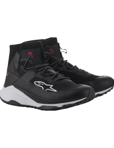 ALPINESTARS SPEEDFORCE XR BLACK/WHITE MOTO SHOES