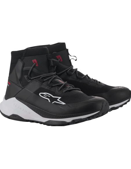 ALPINESTARS SPEEDFORCE XR BLACK/WHITE MOTO SHOES