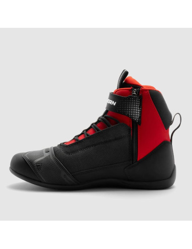 REBELHORN WOMEN'S SWIFT RED MOTO BOOTS