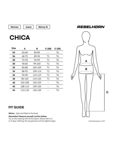 REBELHORN WOMEN'S CHICA MOTO JEANS