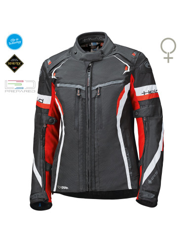 HELD IMOLA ST GORE-TEX® BLACK/RED/WHITE TEKSTILINĖ MOTERIŠKA MOTO STRIUKĖ