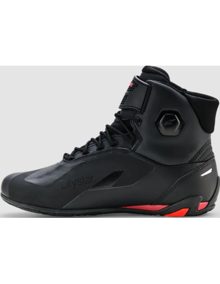 ALPINESTARS МОТООБУВЬ FASTER-4 DRYSTAR BLACK/RED