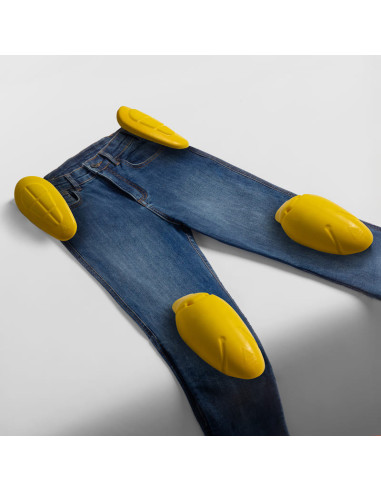 REBELHORN CLASSIC BLUE MOTO JEANS