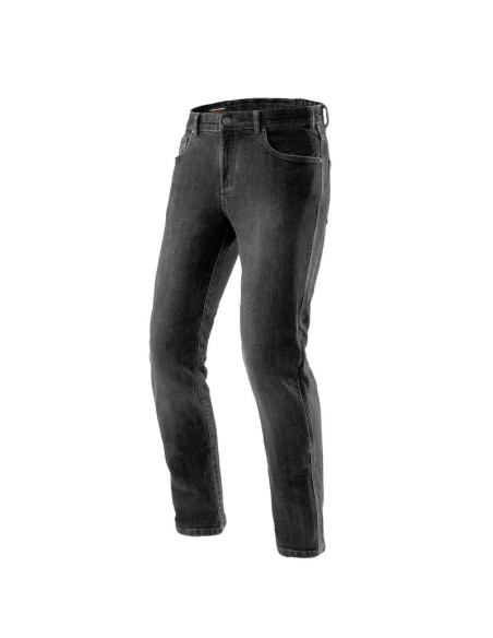 REBELHORN CLASSIC BLACK MOTO JEANS