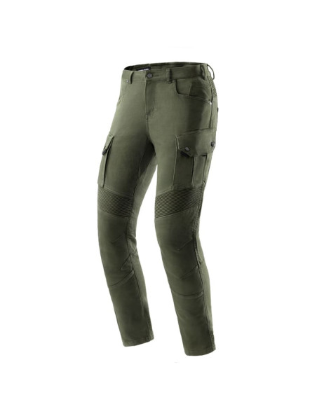 REBELHORN FASTER KHAKI MOTO JEANS