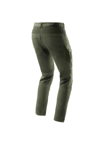 REBELHORN FASTER KHAKI MOTO JEANS