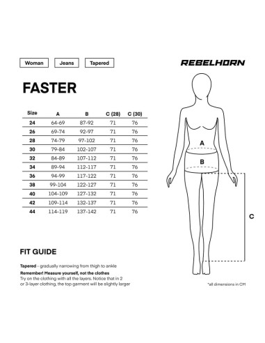 REBELHORN ЖЕНСКИЕ ДЖИНСЫ FAST MOTO