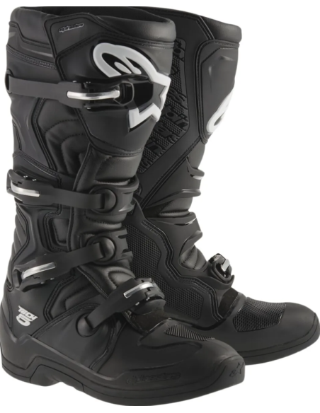 ALPINESTARS МОТОБОТИНКИ TECH 5 BLACK/WHITE CROSS