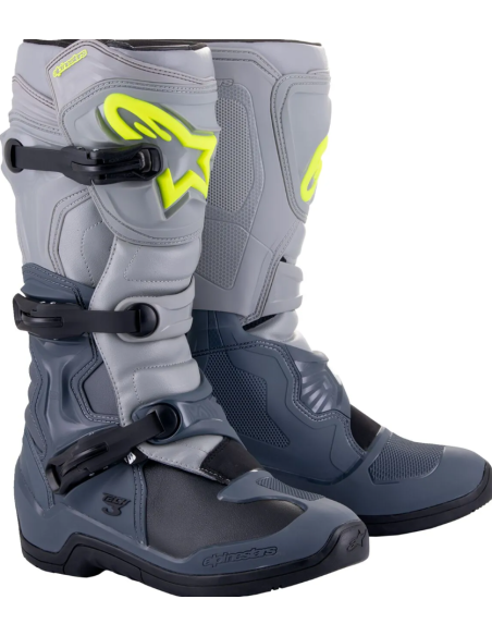 ALPINESTARS МОТОБОТИНКИ TECH 3 BLACK/GRAY CROSS