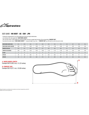 ALPINESTARS МОТОБОТИНКИ TECH 10 BLUE CROSS