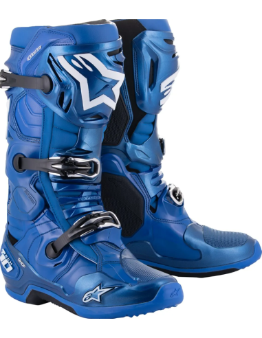 ALPINESTARS МОТОБОТИНКИ TECH 10 BLUE CROSS