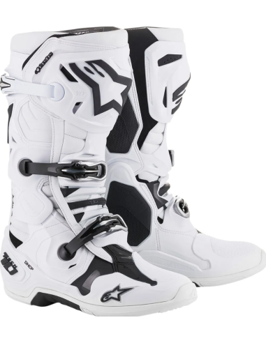 ALPINESTARS МОТОБОТИНКИ TECH 10 WHITE CROSS