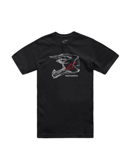 ALPINESTARS ФУТБОЛКА MX ШЛЕМ CSF