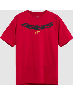 ALPINESTARS КРАСНАЯ ФУТБОЛКА ELLIPTIC CSF