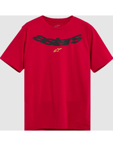 ALPINESTARS КРАСНАЯ ФУТБОЛКА ELLIPTIC CSF