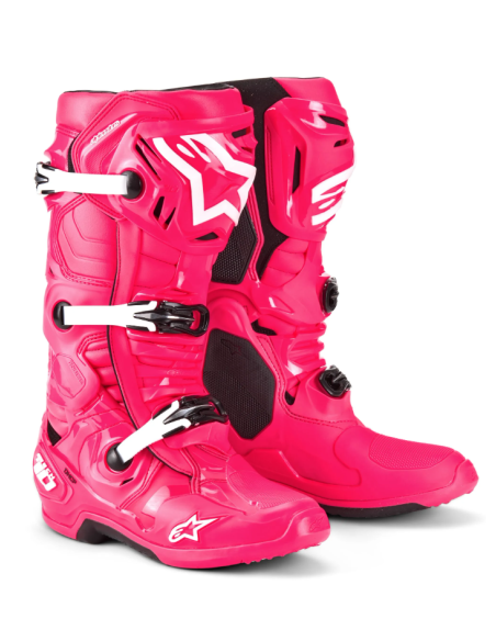 ALPINESTARS LIMITED EDITION DIVA TECH 10 PINK/WHITE KROSINIAI MOTO BATAI