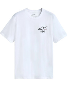 ALPINESTARS БЕЛАЯ ФУТБОЛКА ASYM CSF