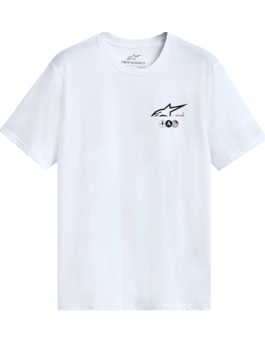 ALPINESTARS ASYM CSF WHITE T-SHIRT